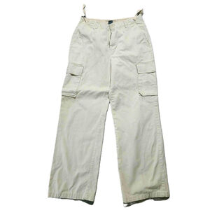 The Limited Beige Wide Leg Cargo Pants Size 8